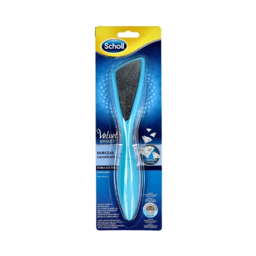 Scholl velvet smooth doble accion - lima manual (1 unidad)