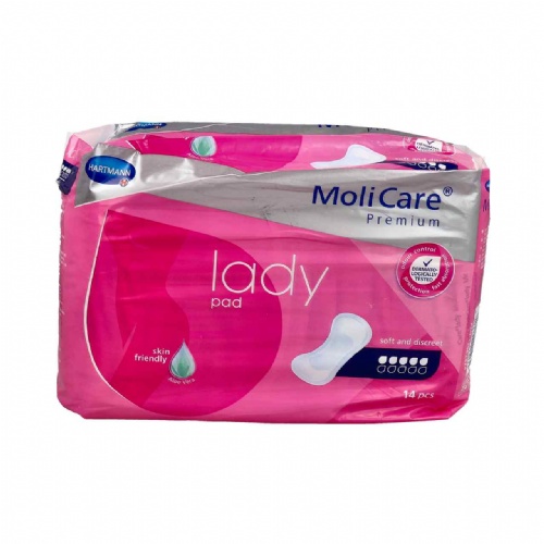 Absorbente incontinencia orina ligera - molicare premium lady pad (5 gotas 14 unidades)