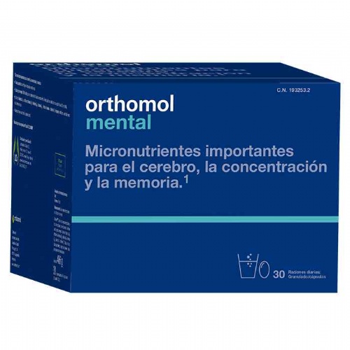 Orthomol mental (30 sobres + 3 capsulas)