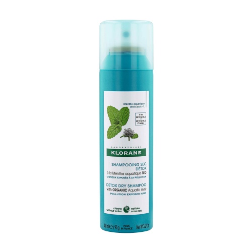 Klorane champu seco detox a la menta acuatica (1 envase 150 ml)