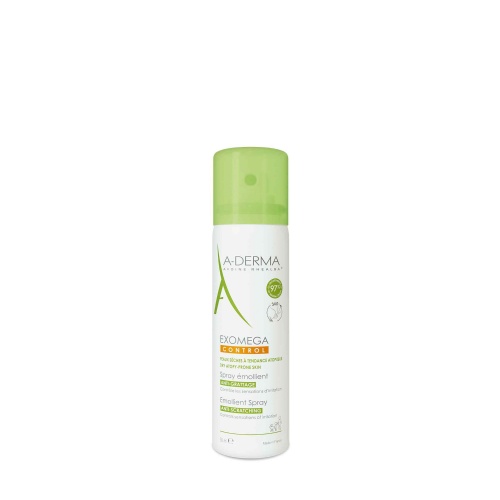 A-derma exomega control spray emoliente anti-rascado (1 envase 50 ml)