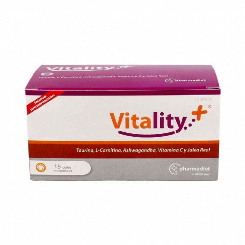 Vitality plus viales (15 ml 15 viales)