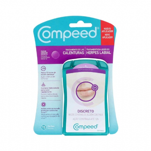 Compeed calenturas - total care parche hidrocoloide (15 parches)