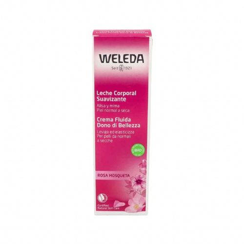 Weleda rosa mosqueta leche corporal suavizante (1 envase 200 ml)