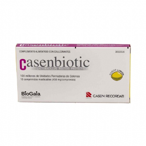 Casenbiotic (sabor limon 10 comp)