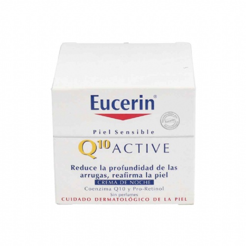 Q10 active antiarrugas noche - eucerin cutis sensible (50 ml)