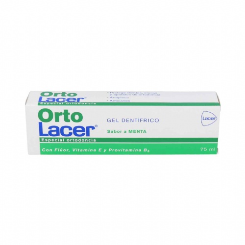 Ortolacer gel dentifrico (menta  75 ml)