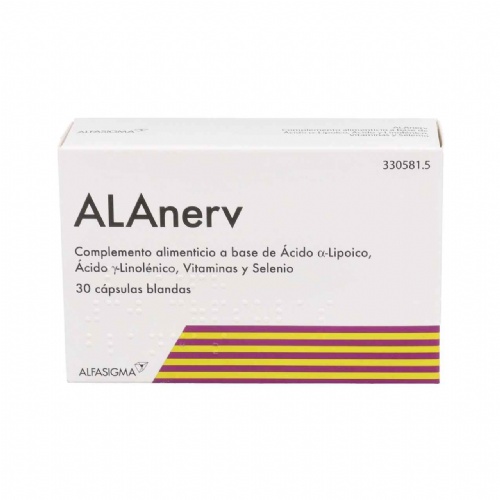 Alanerv (30 capsulas blandas)