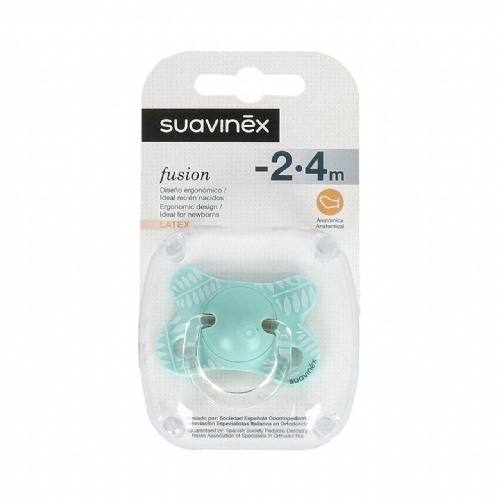 Chupete latex t  anatomica - suavinex fusion (2- 4 m)