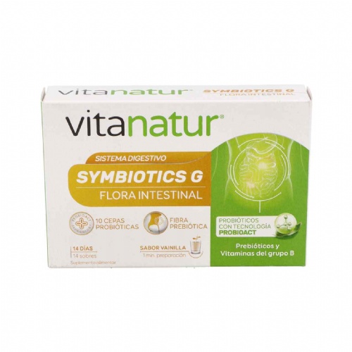 Vitanatur simbiotics g (2.5 g 14 sobres)