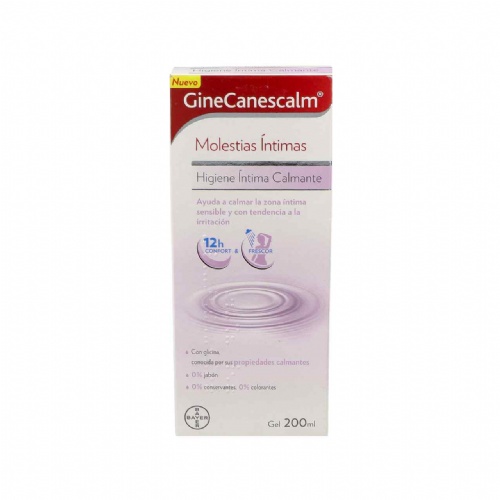 Ginecanescalm higiene intima calmante (1 envase 200 ml)