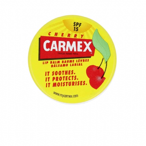 Carmex cherry balsamo labial hidratante (1 tarro 7,5 g)