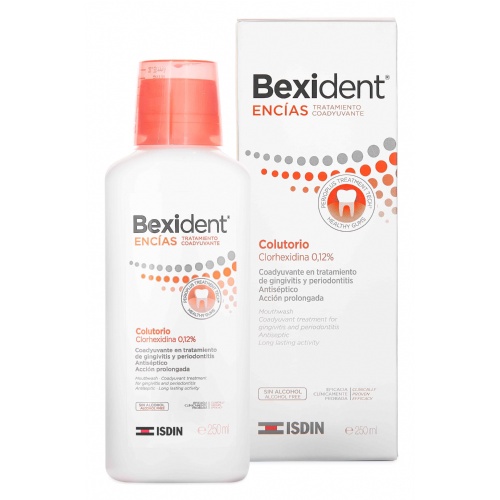 Bexident encias tratamiento coadyuvante - clorhexidina 0,12% (colutorio 250 ml)