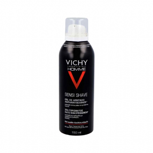 Vichy homme gel-crema de afeitar sin jabon p sen (200 ml)