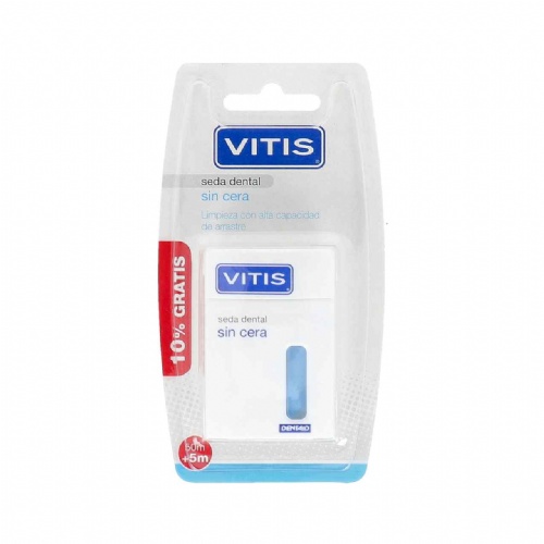 Vitis seda dental sin cera (50 m)