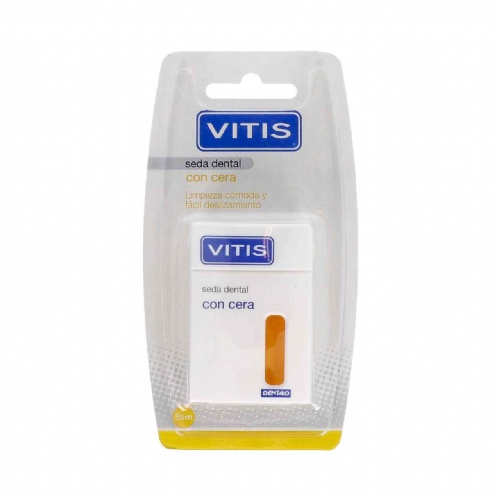 Vitis seda dental con cera (50 m)