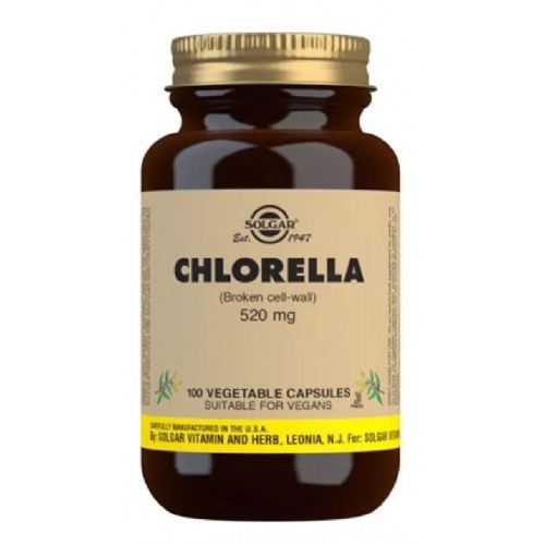 Solgar chlorella 520 mg 100 vegicaps