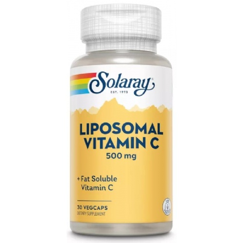 Solaray liposomal vit.c 500mg 30 vcaps