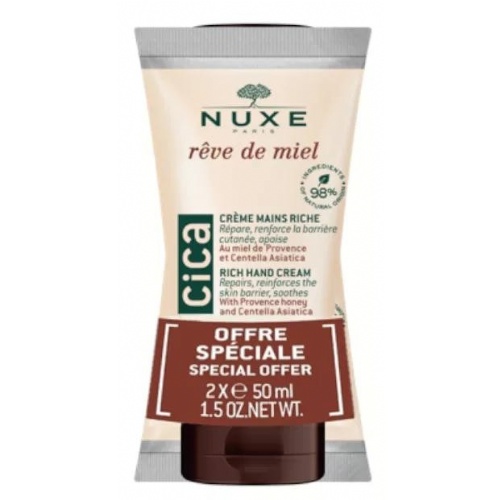 Nuxe reve de miel cica duplo 2x50ml