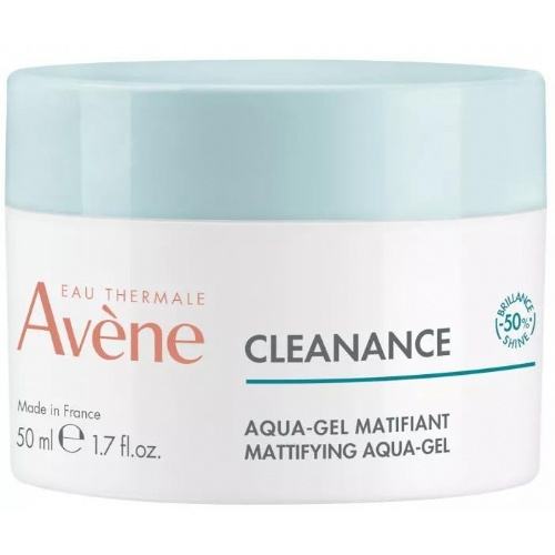 Eau thermale avene cleanance aqua-gel matificante (1 envase 50 ml)