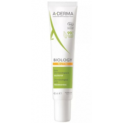 A-derma biology nutri cuidado dermatologico nutritivo (1 envase 40 ml)