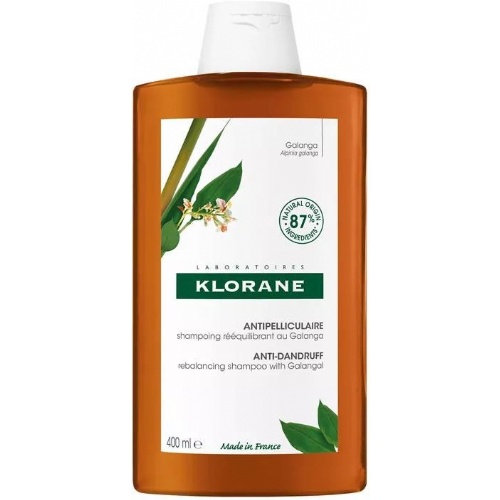 Klorane champu reequilibrante a la galanga (1 envase 400 ml)