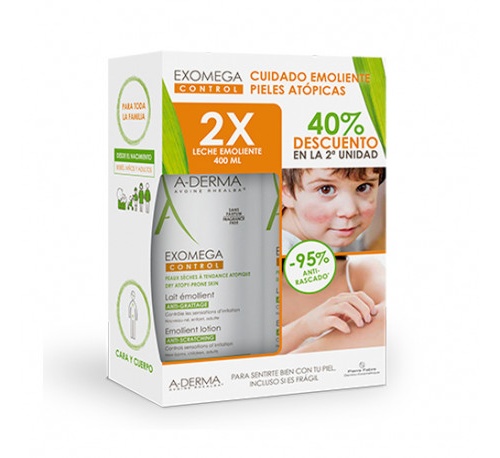 A-derma exomega control leche emoliente (200 ml)