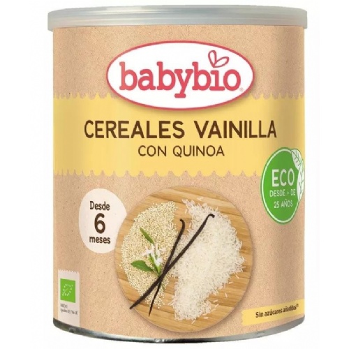 Babybio cereales vainilla con quinoa (1 envase 220 g)