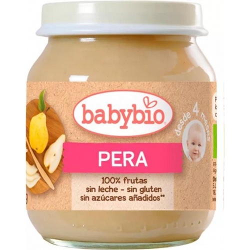 Babybio potito pack pera 130g