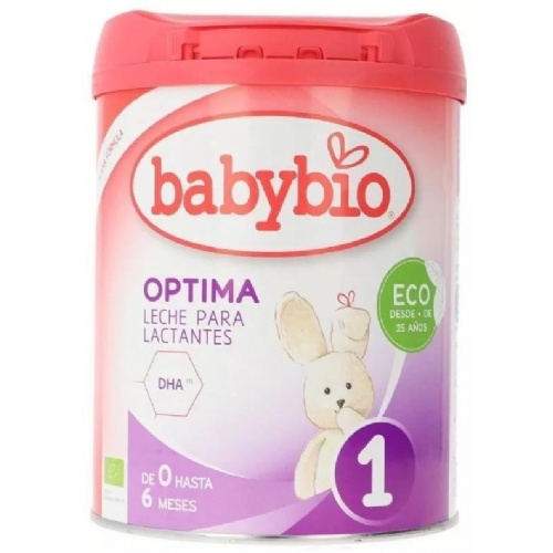 Babybio optima 1 leche para lactantes (1 bote 800 g)