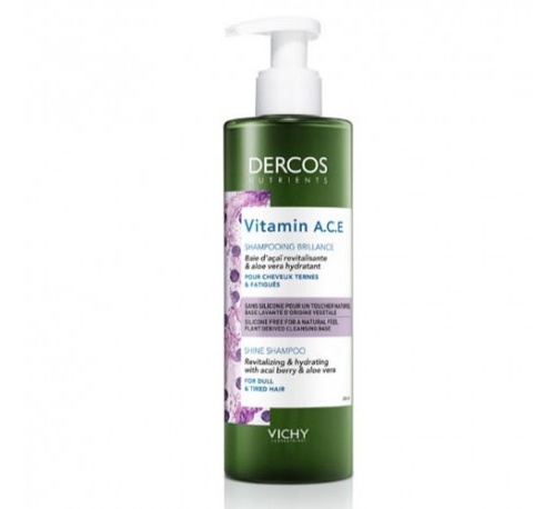 Vichy dercos nutrients vitamins champu (250 ml)