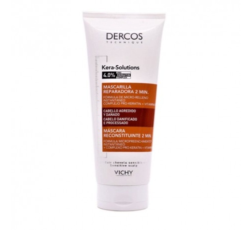 Dercos mascarilla kera-solutions (1 envase 200 ml)