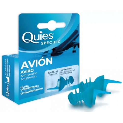 Tapones oidos - quies specific avion anti-presion