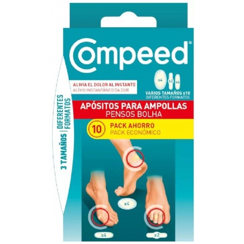 Compeed ampollas (surtido 3 tamaños 10 unidades pack ahorro)