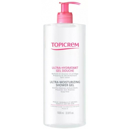 Topicrem ultra-hidratante gel de ducha (1 envase 1 l)