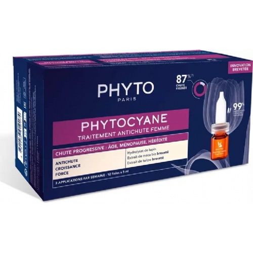 Phytocyane caida progresiva mujer 12 amp duplo