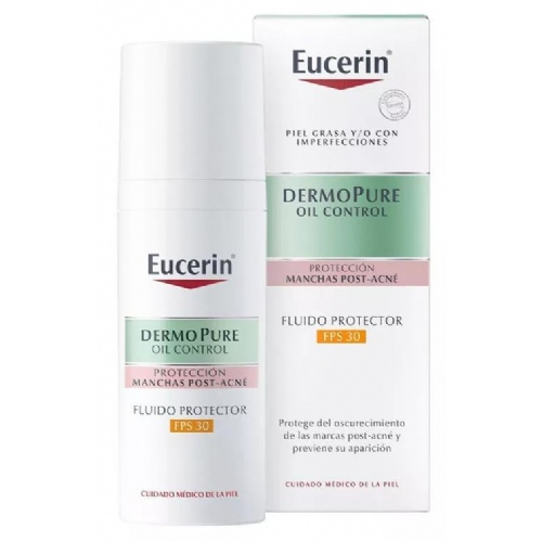 Eucerin dermopure oil control fluido protector fps 30 (1 envase 50 ml)