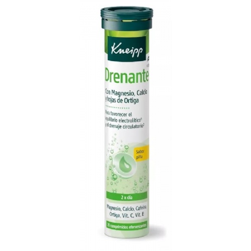 Kneipp drenante (20 comprimidos efervescentes sabor piña)