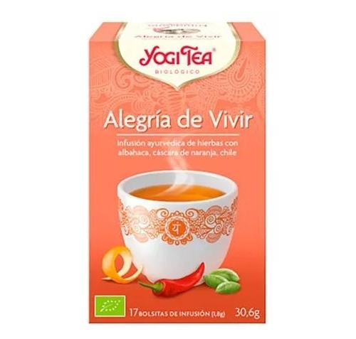 Yogi tea alegria de vivir 17 sob  soria natural