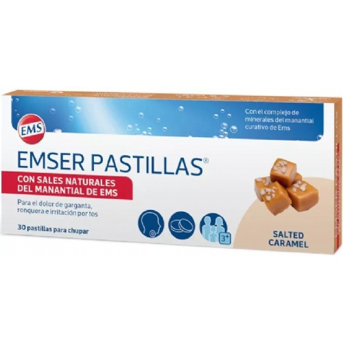 Emser salted caramel (30 pastillas para chupar)