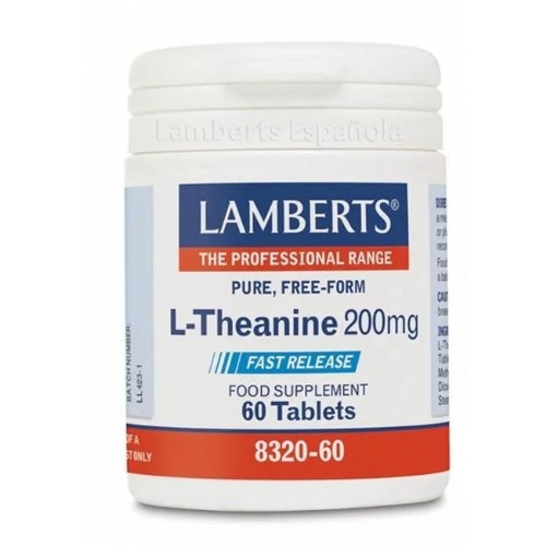 Lamberts l-teanina 200 mg 60 comp 8320-6