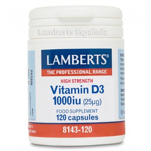 Lamberts 8143-120 vitamina d3 1000