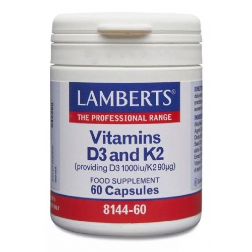 Lamberts vitamina d3 1000ui + k2 90 g 60