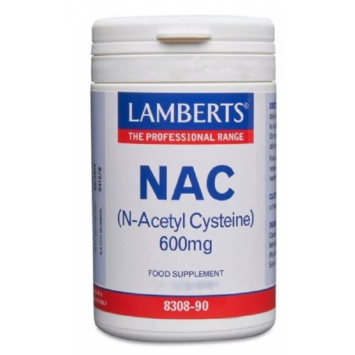 Lamberts nac (n-acetil cisteina) 600 mg