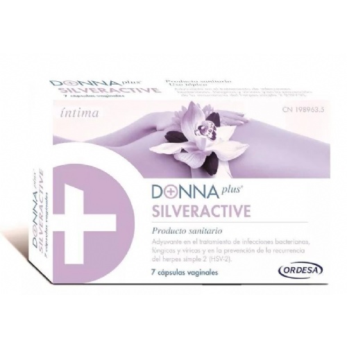 Donna plus silveractive (7 capsulas vaginales)