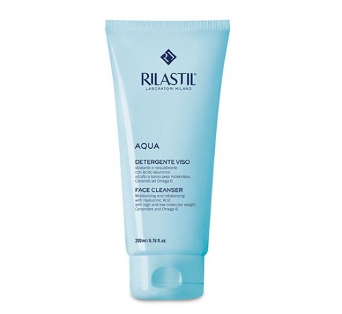 Rilastil aqua limpiador facial gel (1 envase 200 ml)