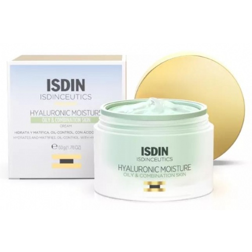 Isdinceutics hyaluronic moisture oily & combination skin (1 envase 50 g)