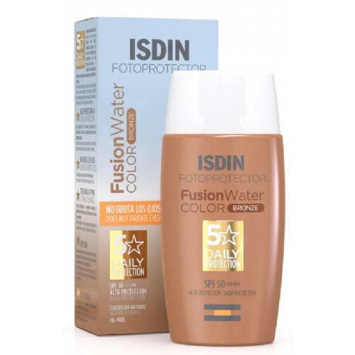 Fotoprotector isdin spf 50 fusion water color (1 envase 50 ml bronze)