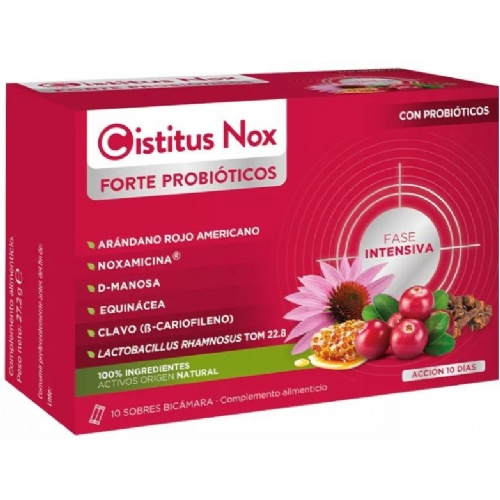 Cistitus nox forte probioticos (10 sobre bicamara)