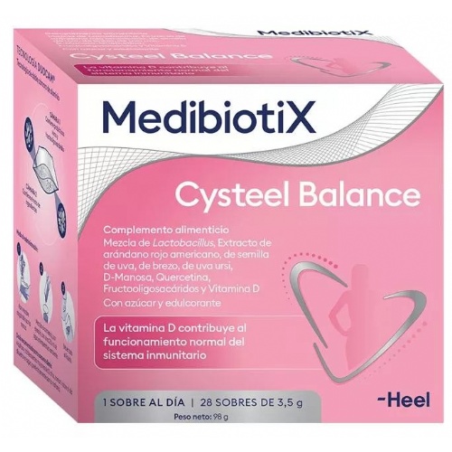 Medibiotix cysteel balance (28 sobres 3,5 g)